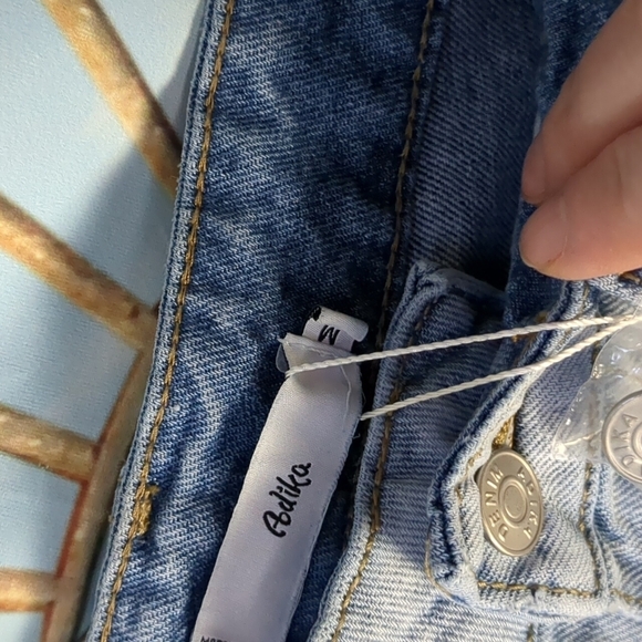 ADIKA blue light jeans size medium - Picture 3 of 4